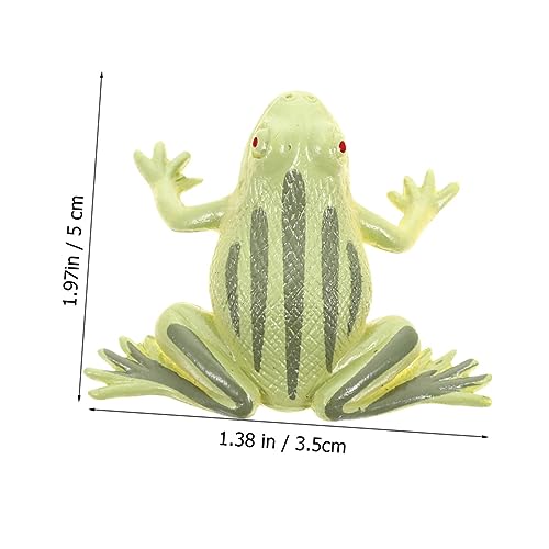 BESPORTBLE 40 Stück Teiliges Simulierte Meerestiere Realistische Tiermodelle Frosch Goldfisch Schildkröte Krabbe Bunte Aquarium Deko Lernspielzeug von BESPORTBLE