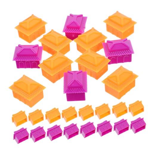 BESPORTBLE 40Stücke Brettspiel Ersatzteile für Große Leuchtende Schachfiguren für Rich Man Ergänzungsset mit Orangen und Häusern für Kreative Projekte BESPORTBLE 40Stücke Brettspiel Ersatzteile für Große Leuchtende Schachfiguren für Rich Man Ergänzungsset mit Orangen und Häusern für Kreative Projekte von BESPORTBLE