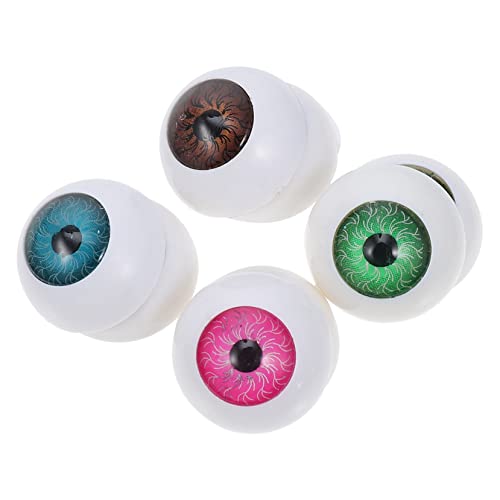 BESPORTBLE 40Stücke Halloween Augäpfel Beängstigende Plastische Augäpfel Für Horrorrequisiten Hollow Eyeballs Gemischten Farben Für Halloween Dekoration von BESPORTBLE