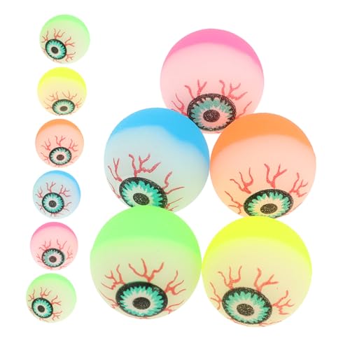 BESPORTBLE 40Stücke Halloween Hüpfbälle mit Beängstigenden Augen Fantastisches Partyspielzeug für Sicher und Geruchlos für Kostümpartys und Goody Taschen Spaß für Jede BESPORTBLE 40Stücke Halloween Hüpfbälle mit Beängstigenden Augen Fantastisches Partyspielzeug für Sicher und Geruchlos für Kostümpartys und Goody Taschen Spaß für Jede von BESPORTBLE