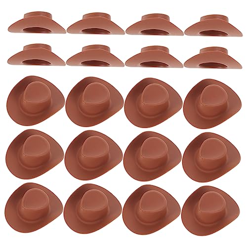 BESPORTBLE 40Stücke Mini Cowboyhüte Aus Braune Mini Hüte Für Puppen Rollenspiele Partys Und DIY Anwendungen Als Dekoration Für Kreative Bastelprojekte BESPORTBLE 40Stücke Mini Cowboyhüte Aus Braune Mini Hüte Für Puppen Rollenspiele Partys Und DIY Anwendungen Als Dekoration Für Kreative Bastelprojekte von BESPORTBLE