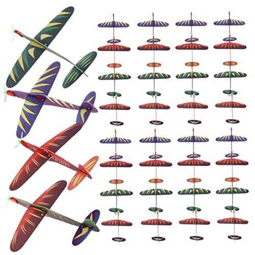 BESPORTBLE 40Stücke Schaumflugzeuge Modell Interaktive Flugzeugspielzeuge Für Outdoor Spiele Schaumflieger Perfektes Für Jungen von BESPORTBLE