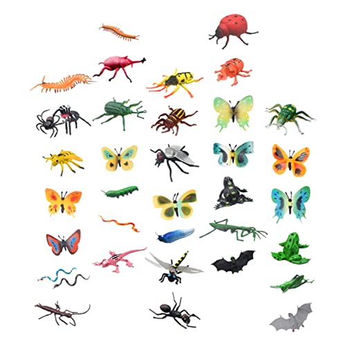 BESPORTBLE 43 Stück Teiliges Realistische Insekten Spielzeugfiguren für Pädagogisches Lernspielzeug zur Naturerforschung und Entwicklung des Kindes mit Schmetterlingen Spinnen Ameisen und BESPORTBLE 43 Stück Teiliges Realistische Insekten Spielzeugfiguren für Pädagogisches Lernspielzeug zur Naturerforschung und Entwicklung des Kindes mit Schmetterlingen Spinnen Ameisen und von BESPORTBLE