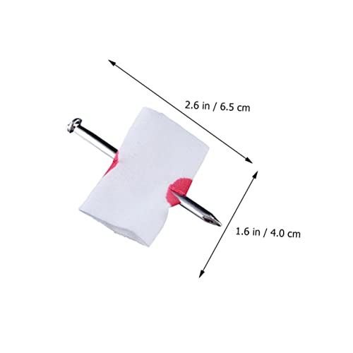 BESPORTBLE 44 Teiliges Halloween Scherzartikel Nagel durch Finger Gruselige Deko Requisite für Halloween Party Langlebiges Material als Foto Accessoire und BESPORTBLE 44 Teiliges Halloween Scherzartikel Nagel durch Finger Gruselige Deko Requisite für Halloween Party Langlebiges Material als Foto Accessoire und von BESPORTBLE