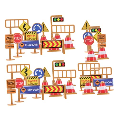 BESPORTBLE 45 Stück Verkehrszeichen Miniatur-Verkehrsbarriere für Mini-Verkehrsbaubarrikade Mini-Verkehrszeichen -Verkehrsschilder für Plastik BESPORTBLE 45 Stück Verkehrszeichen Miniatur-Verkehrsbarriere für Mini-Verkehrsbaubarrikade Mini-Verkehrszeichen -Verkehrsschilder für Plastik von BESPORTBLE