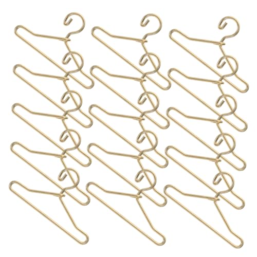BESPORTBLE 45Stücke Mini Puppen Kleiderbügel Zubehör Für Puppenschrank Und Mini Zum Aufhängen Von Puppenkleidung Kompakt Und Leicht Langlebig von BESPORTBLE