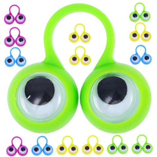 BESPORTBLE 48 Stück Finger Lustige Augen Fingerpuppen für Bunte Finger Spielzeuge Kreativität und Interaktivität für Partys und von BESPORTBLE