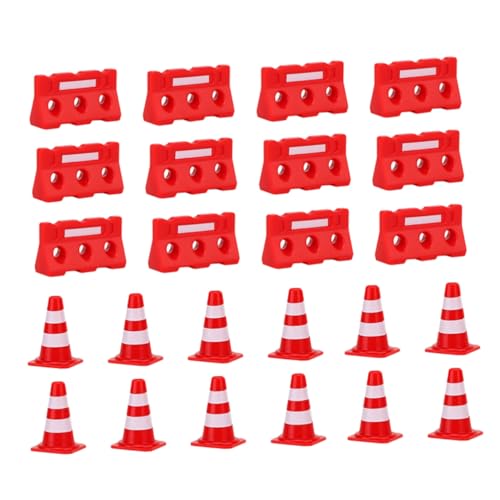BESPORTBLE 48Stücke Mini Verkehrsblockspielzeug Pädagogische Straßenmarkierungen Für Leuchtende Farben Für Rollenspiele Lernspielzeug Zur Verkehrserziehung Roten BESPORTBLE 48Stücke Mini Verkehrsblockspielzeug Pädagogische Straßenmarkierungen Für Leuchtende Farben Für Rollenspiele Lernspielzeug Zur Verkehrserziehung Roten von BESPORTBLE
