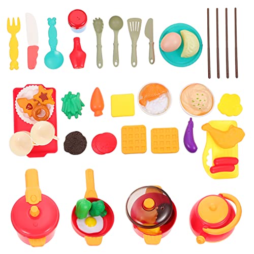 BESPORTBLE 49Stücke Küchen Set Teile Realistische Utensilien aus Hochwertigem für Kreative Rollenspiele für Jungen und Jahren BESPORTBLE 49Stücke Küchen Set Teile Realistische Utensilien aus Hochwertigem für Kreative Rollenspiele für Jungen und Jahren von BESPORTBLE