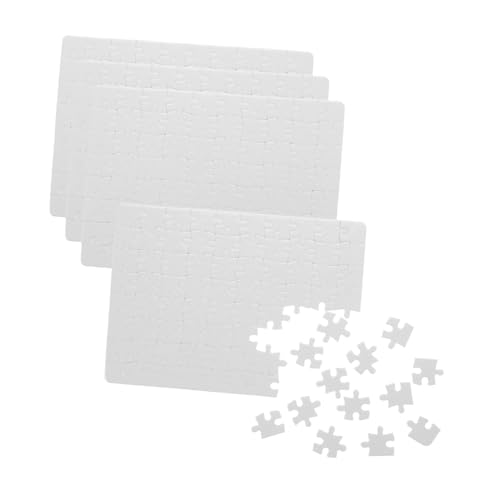 BESPORTBLE 4Blätter Leere Puzzleteile zum Ausmalen DIY Sublimations Puzzle Rohlinge Kreatives für Robuste Papiermaterialien für Bastelprojekte für Dekoration und Sammlerstücke BESPORTBLE 4Blätter Leere Puzzleteile zum Ausmalen DIY Sublimations Puzzle Rohlinge Kreatives für Robuste Papiermaterialien für Bastelprojekte für Dekoration und Sammlerstücke von BESPORTBLE