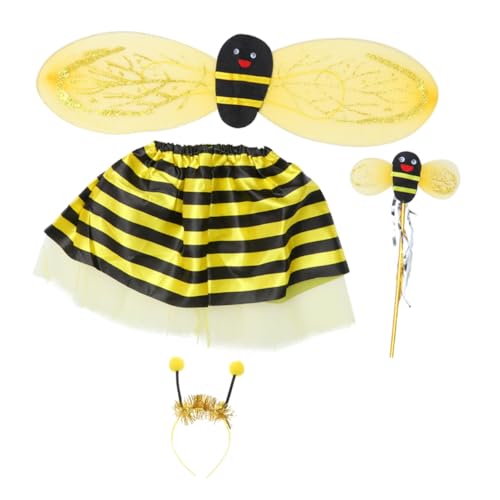 BESPORTBLE 4Er Set Bienenflügel für fairy wand halloweenkostüme für spielzeuge für Feenstab für kinderspielzeuge Zubehör Honigbiene Wächter kleidung kleider BESPORTBLE 4Er Set Bienenflügel für fairy wand halloweenkostüme für spielzeuge für Feenstab für kinderspielzeuge Zubehör Honigbiene Wächter kleidung kleider von BESPORTBLE