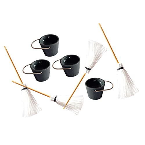 BESPORTBLE 4Sätze Mop Eimer Teiliges Reinigungswerkzeug Für Puppenhaus Realistische Miniaturmöbel Für Wohnzimmer Schlafzimmer Und Spielzimmer Für Kreative Szenen BESPORTBLE 4Sätze Mop Eimer Teiliges Reinigungswerkzeug Für Puppenhaus Realistische Miniaturmöbel Für Wohnzimmer Schlafzimmer Und Spielzimmer Für Kreative Szenen von BESPORTBLE
