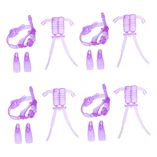 BESPORTBLE 4Sätze Teiliges Puppen Tauchset für Puppen Realistische Tauchflossen Sauerstoffflasche und Tauchbrille für Unterhaltsame Unterwasser und Kreatives BESPORTBLE 4Sätze Teiliges Puppen Tauchset für Puppen Realistische Tauchflossen Sauerstoffflasche und Tauchbrille für Unterhaltsame Unterwasser und Kreatives von BESPORTBLE