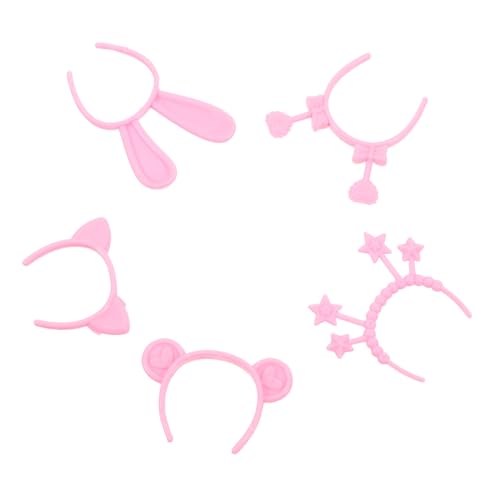 BESPORTBLE 4Satz Mini Puppen Haarband Teiliges Zubehör für Puppen Niedliche Stirnbänder für Kreative Langlebig und für Puppenliebhaber BESPORTBLE 4Satz Mini Puppen Haarband Teiliges Zubehör für Puppen Niedliche Stirnbänder für Kreative Langlebig und für Puppenliebhaber von BESPORTBLE