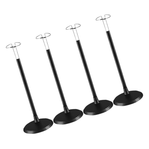 BESPORTBLE 4Stücke Adjustable Höhe Puppenständer Halter für Actionfiguren und Stofftiere Stabiler Schwarzer Displayhalter für Puppen für Sammlungen und Schaufensterdekoration BESPORTBLE 4Stücke Adjustable Höhe Puppenständer Halter für Actionfiguren und Stofftiere Stabiler Schwarzer Displayhalter für Puppen für Sammlungen und Schaufensterdekoration von BESPORTBLE