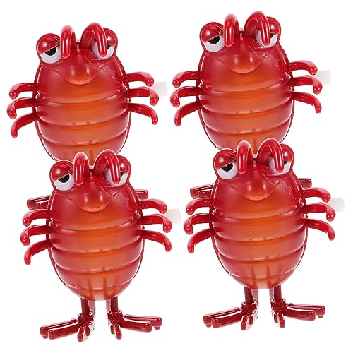 BESPORTBLE 4Stücke Aufziehbare Insekten Modelle Lustige Insekten Für Halloween Lernspielzeug Für Halloween Fans von BESPORTBLE