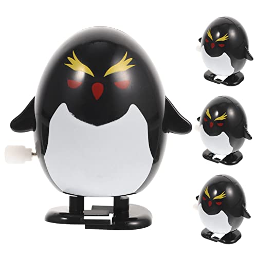 BESPORTBLE 4Stücke Aufziehspielzeug Niedliche Pinguine für Weihnachten und Kinderpartys Leicht und Langlebig Fördert Spaß und Interaktion bei Kindern von BESPORTBLE