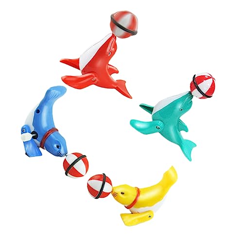 BESPORTBLE 4Stücke Aufziehspielzeug Seelöwe Niedliches Und Lebensechtes Aufziehmodell Wind Up Für Dekorative Requisiten Und Partygeschenke Farbe Zufällig BESPORTBLE 4Stücke Aufziehspielzeug Seelöwe Niedliches Und Lebensechtes Aufziehmodell Wind Up Für Dekorative Requisiten Und Partygeschenke Farbe Zufällig von BESPORTBLE
