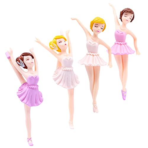 BESPORTBLE 4Stücke Balletttänzer Figuren Elegante Ballettmädchen Skulpturen Für Geburtstagstorten Dekoration Partydekoration Für Kindergeburtstag BESPORTBLE 4Stücke Balletttänzer Figuren Elegante Ballettmädchen Skulpturen Für Geburtstagstorten Dekoration Partydekoration Für Kindergeburtstag von BESPORTBLE