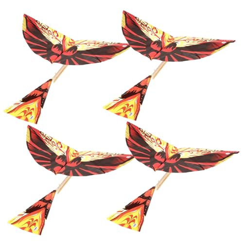 BESPORTBLE 4stücke Gummiband- Ornithopter Vögel Modelle Bastelset Für Kreative DIY-projekte Und Spiel Im Freien Zufällige Designs von BESPORTBLE
