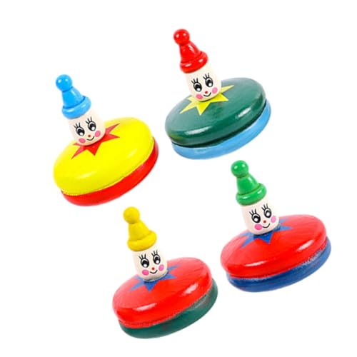 BESPORTBLE 4Stücke Cartoon Holzgyroskope Handbetriebene Gyroskop Spielzeuge Für Kompaktes Und Unbelastetes Design Für Endlosen Spaß BESPORTBLE 4Stücke Cartoon Holzgyroskope Handbetriebene Gyroskop Spielzeuge Für Kompaktes Und Unbelastetes Design Für Endlosen Spaß von BESPORTBLE