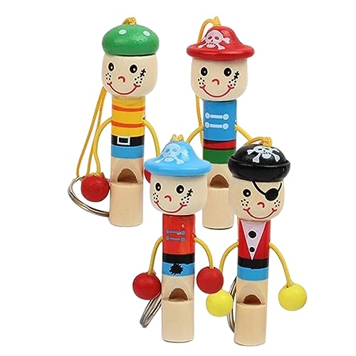 BESPORTBLE 4stücke Cartoon Holzpirat Pfeifen Für Junge Mädchen Kreatives Lernspielzeug Ergonomisches Design Spaß Für Partys Schule Und Reisen Geräuschmacher Für Junge Mädchen BESPORTBLE 4stücke Cartoon Holzpirat Pfeifen Für Junge Mädchen Kreatives Lernspielzeug Ergonomisches Design Spaß Für Partys Schule Und Reisen Geräuschmacher Für Junge Mädchen von BESPORTBLE
