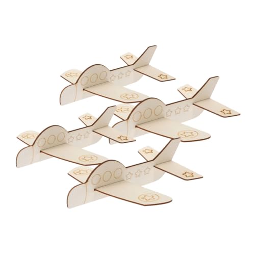 BESPORTBLE 4Stücke DIY Holzflugzeuge Unbemalte Graffiti Spielzeuge Kreative und Bastelsets für Fördert Fantasie und Handwerkliches Geschick BESPORTBLE 4Stücke DIY Holzflugzeuge Unbemalte Graffiti Spielzeuge Kreative und Bastelsets für Fördert Fantasie und Handwerkliches Geschick von BESPORTBLE