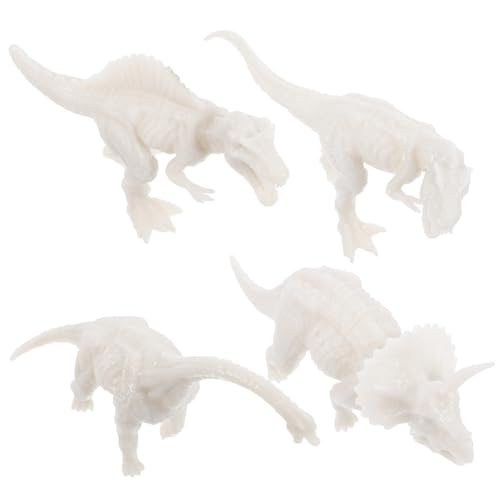 BESPORTBLE 4Stücke Dinosaurier Malset Für Teiliges DIY Modell Aus Sicherem Material Kreatives Und Basteln Mit Brachiosaurus Triceratops Und Stegosaurus Für Jungen von BESPORTBLE