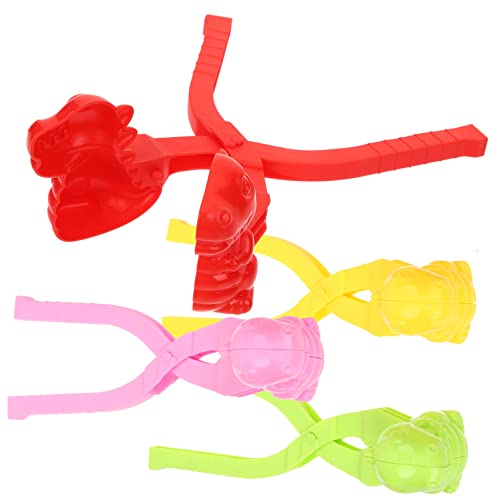 BESPORTBLE 4Stücke Dinosaurier Schneeballmacher Clips Kompakte Schneeballklemmen Für Winterspielzeug Für Draußen Bunten Farben BESPORTBLE 4Stücke Dinosaurier Schneeballmacher Clips Kompakte Schneeballklemmen Für Winterspielzeug Für Draußen Bunten Farben von BESPORTBLE