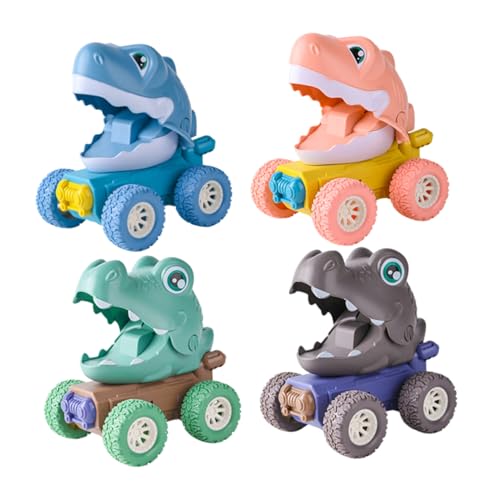 BESPORTBLE 4Stücke Dinosaurierauto Für Jahre Cartoon Handpresse Trägheit Modell Für Jungen Und Langlebig Und Batteriefrei BESPORTBLE 4Stücke Dinosaurierauto Für Jahre Cartoon Handpresse Trägheit Modell Für Jungen Und Langlebig Und Batteriefrei von BESPORTBLE
