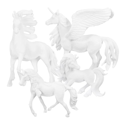 BESPORTBLE 4Stücke Einhorn DIY Färbung Mini Einhorn Figuren Zum Selbstgestalten Kreatives Malspielzeug Für Ab Jahren Für Bastelprojekte Und BESPORTBLE 4Stücke Einhorn DIY Färbung Mini Einhorn Figuren Zum Selbstgestalten Kreatives Malspielzeug Für Ab Jahren Für Bastelprojekte Und von BESPORTBLE