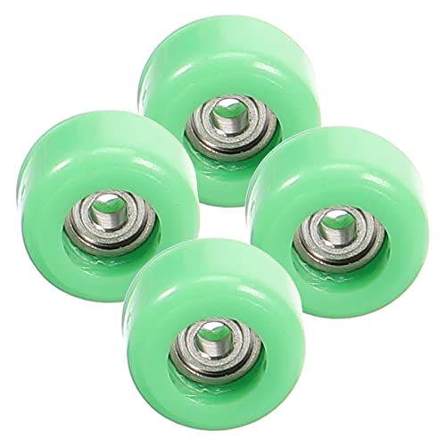 BESPORTBLE 4Stücke Finger Skateboard Mit Hochgeschwindigkeitslagern Kompakte Fingerrollen Für Schulbedarf Und Fidget Für Stressabbau Und Geschicklichkeitsspielzeug von BESPORTBLE