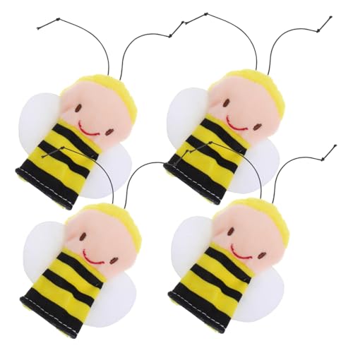 BESPORTBLE 4Stücke Fingerpuppen Weiche Plüsch Bienen Fingerpuppen Für Kreatives Geschichtenerzählen Für Kleinkinder Bühne Und Mitgebsel Bei Kindergeburtstagen BESPORTBLE 4Stücke Fingerpuppen Weiche Plüsch Bienen Fingerpuppen Für Kreatives Geschichtenerzählen Für Kleinkinder Bühne Und Mitgebsel Bei Kindergeburtstagen von BESPORTBLE