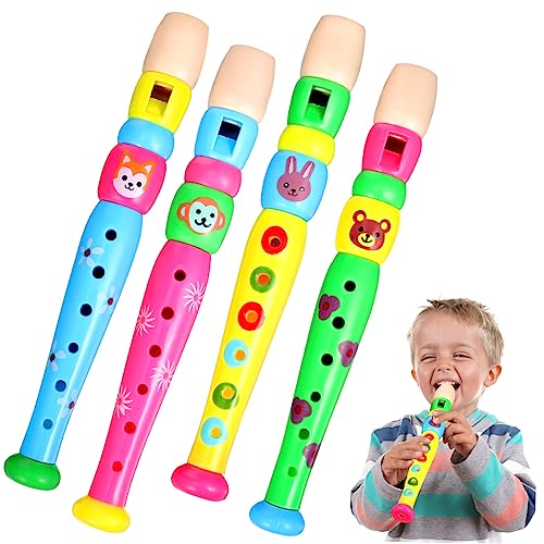 BESPORTBLE 4Stücke Flöten Pädagogisches Musikspielzeug aus Farbenfroh mit Tierdruck für Musikkurse für Kleinkinder und Vorschulkinder BESPORTBLE 4Stücke Flöten Pädagogisches Musikspielzeug aus Farbenfroh mit Tierdruck für Musikkurse für Kleinkinder und Vorschulkinder von BESPORTBLE