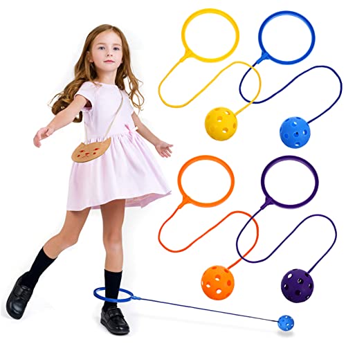 BESPORTBLE 4stücke Hüpfball-Spielzeug Aus Kunststoff Mit Flexiblen Seilen Für Junge Mädchen Und Jugendliche Robust Und Wiederverwendbar Für Drinnen Und Draußen von BESPORTBLE