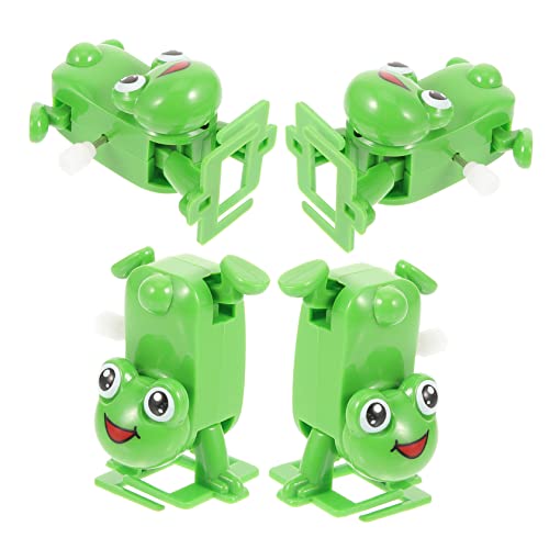 BESPORTBLE 4Stücke Froschspielzeug für Aufziehspielzeug mit Niedliche Froschform für Geburtstage und Feste Kleine Dekoration BESPORTBLE 4Stücke Froschspielzeug für Aufziehspielzeug mit Niedliche Froschform für Geburtstage und Feste Kleine Dekoration von BESPORTBLE
