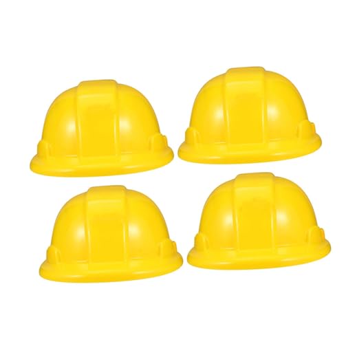 BESPORTBLE 4Stücke Gelbe Bauhelme für Teiliges für Themenpartys Langlebig und Leicht als für Kleine Bauarbeiter BESPORTBLE 4Stücke Gelbe Bauhelme für Teiliges für Themenpartys Langlebig und Leicht als für Kleine Bauarbeiter von BESPORTBLE