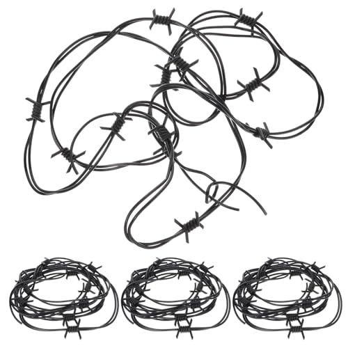 BESPORTBLE 4Stücke Halloween Deko Kettenrequisite Gruselige Barbed Wire Dekorationen Für Halloween Partys Und Gruselhäuser Western Halloween Für Erwachsene BESPORTBLE 4Stücke Halloween Deko Kettenrequisite Gruselige Barbed Wire Dekorationen Für Halloween Partys Und Gruselhäuser Western Halloween Für Erwachsene von BESPORTBLE