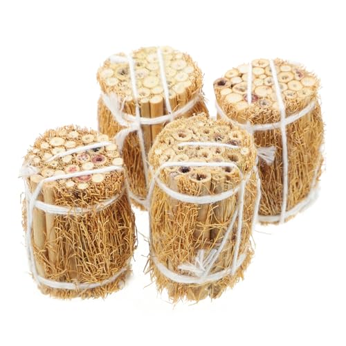 BESPORTBLE 4Stücke Heuballen Modelle Für Puppenhaus Dekoration Handgefertigte Mini Bale Deko Für Sandtisch Und Spielzeugsets Kinderspielzeug Und Vorgibt BESPORTBLE 4Stücke Heuballen Modelle Für Puppenhaus Dekoration Handgefertigte Mini Bale Deko Für Sandtisch Und Spielzeugsets Kinderspielzeug Und Vorgibt von BESPORTBLE