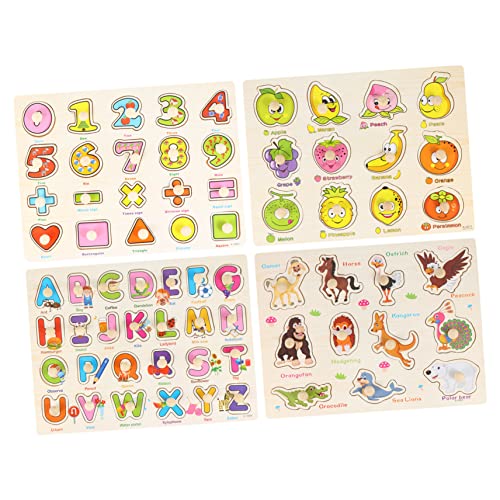BESPORTBLE 4Stücke Holzpuzzle Für Teiliges Pädagogisches Kreativität Und Hand Auge Koordination Für Jungen Und Sicheres Material Aus Hochwertigem BESPORTBLE 4Stücke Holzpuzzle Für Teiliges Pädagogisches Kreativität Und Hand Auge Koordination Für Jungen Und Sicheres Material Aus Hochwertigem von BESPORTBLE