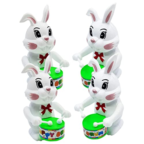 BESPORTBLE 4Stücke Kaninchen Trommel Aufziehspielzeug Für Cartoon Dekoratives Für Spielzimmer Farben Zufällig BESPORTBLE 4Stücke Kaninchen Trommel Aufziehspielzeug Für Cartoon Dekoratives Für Spielzimmer Farben Zufällig von BESPORTBLE