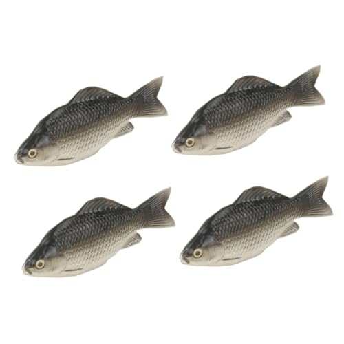 BESPORTBLE 4Stücke Künstliches Fischmodell Teilig Realistische Fischfiguren für Aquarien und Gartendekoration Leicht und Transportabel für Angelfreunde und Fischliebhaber BESPORTBLE 4Stücke Künstliches Fischmodell Teilig Realistische Fischfiguren für Aquarien und Gartendekoration Leicht und Transportabel für Angelfreunde und Fischliebhaber von BESPORTBLE
