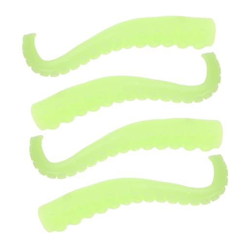 BESPORTBLE 4Stücke Leuchtende Fingerpuppen Handspielzeug Für Kreative Party Gastgeschenke Puppen Für Geschichtenerzähler Und Spielspaß Hellgrün von BESPORTBLE