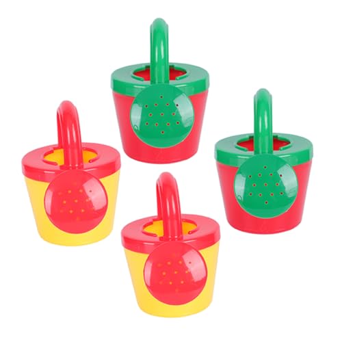 BESPORTBLE 4Stücke Mini Gießkanne Für Kleinkinder Teiliges Badespielzeug Für Garten Und Bad Interaktives Wasserspielzeug Aus Material Leuchtenden Farben Für Fröhliches von BESPORTBLE