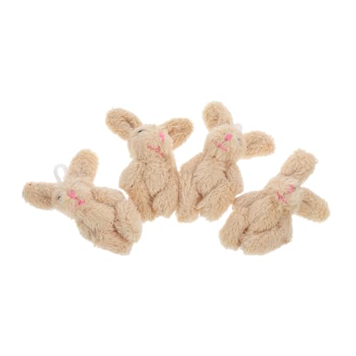 BESPORTBLE 4Stücke Mini Plüschkaninchen Weiche Hase Stofftiere Puppenhaus Dekoration Plüschpuppen Für Zubehör Für Puppenhaus Und Kreative Spielwelten BESPORTBLE 4Stücke Mini Plüschkaninchen Weiche Hase Stofftiere Puppenhaus Dekoration Plüschpuppen Für Zubehör Für Puppenhaus Und Kreative Spielwelten von BESPORTBLE