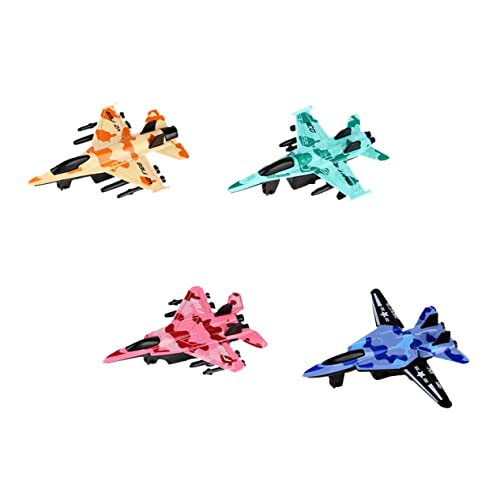 BESPORTBLE 4Stücke Mini Rückzugsflugzeug Spielzeugset Teiliges Kinderspielzeug aus Sicher und Langlebig Reibungsgesteuertes Kampfflugzeug für Jungen BESPORTBLE 4Stücke Mini Rückzugsflugzeug Spielzeugset Teiliges Kinderspielzeug aus Sicher und Langlebig Reibungsgesteuertes Kampfflugzeug für Jungen von BESPORTBLE