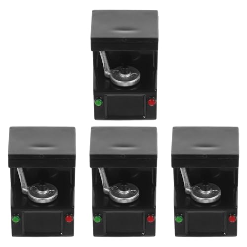 BESPORTBLE 4Stücke Miniatur Kaffeemaschine Teiliges Puppenhaus Zubehör mit Realistischem Design für Kreative DIY Projekte für Miniaturküchen und Sammler BESPORTBLE 4Stücke Miniatur Kaffeemaschine Teiliges Puppenhaus Zubehör mit Realistischem Design für Kreative DIY Projekte für Miniaturküchen und Sammler von BESPORTBLE