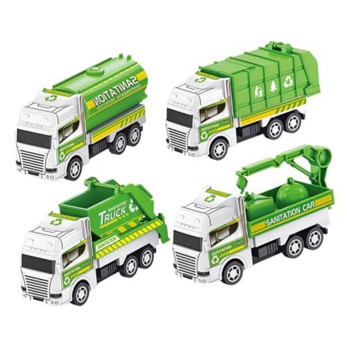 BESPORTBLE 4Stücke Müllwagen Für Reinigungstrucks Im Zufallsdesign Müllfahrzeug Für Jungen Und Geschenkidee Für Kleine Autofans BESPORTBLE 4Stücke Müllwagen Für Reinigungstrucks Im Zufallsdesign Müllfahrzeug Für Jungen Und Geschenkidee Für Kleine Autofans von BESPORTBLE
