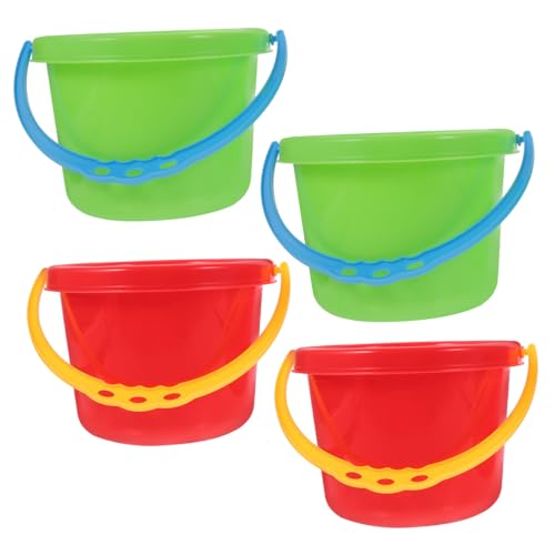 BESPORTBLE 4Stücke Plastikeimer Mini Eimer Für Strandspielzeug Wasserspielzeug Für Kindergarten Farbenfrohe Eimer Blau Rot Gelb Grün Für Unvergessliche Sandabenteuer BESPORTBLE 4Stücke Plastikeimer Mini Eimer Für Strandspielzeug Wasserspielzeug Für Kindergarten Farbenfrohe Eimer Blau Rot Gelb Grün Für Unvergessliche Sandabenteuer von BESPORTBLE