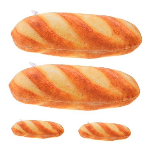BESPORTBLE 4 Stücke Simulation Brot Plüsch Kissen Gefüllte Brot Spielzeug Für Jungen Und Mädchen BESPORTBLE 4 Stücke Simulation Brot Plüsch Kissen Gefüllte Brot Spielzeug Für Jungen Und Mädchen von BESPORTBLE